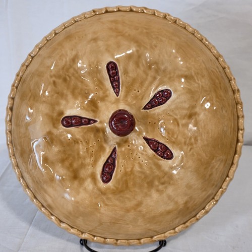 Vtg pottery ceramic cherry - vtg, pie