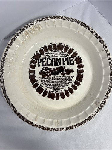 Vintage pecan pie recipe - 11",