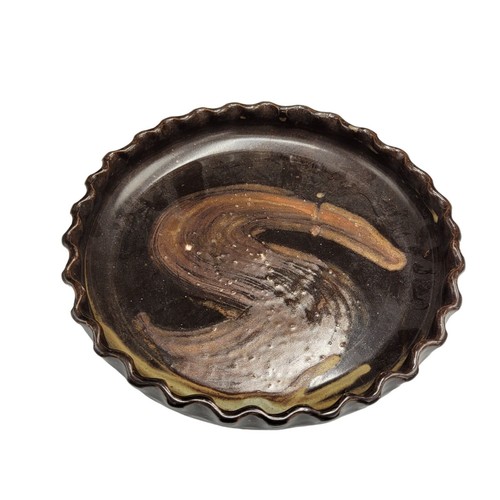 Handcrafted pottery pie dish - handcrafted,