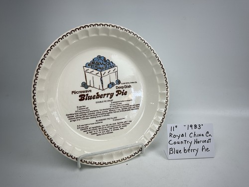 Royal china blueberry pie - royal,