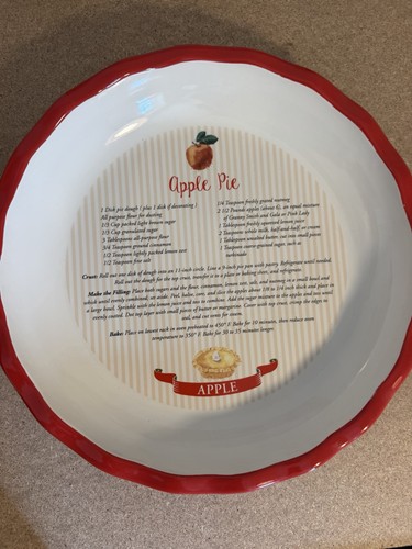 Apple pie recipe - pie, plate