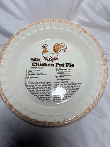 Vintage watkins chicken pot - vintage,